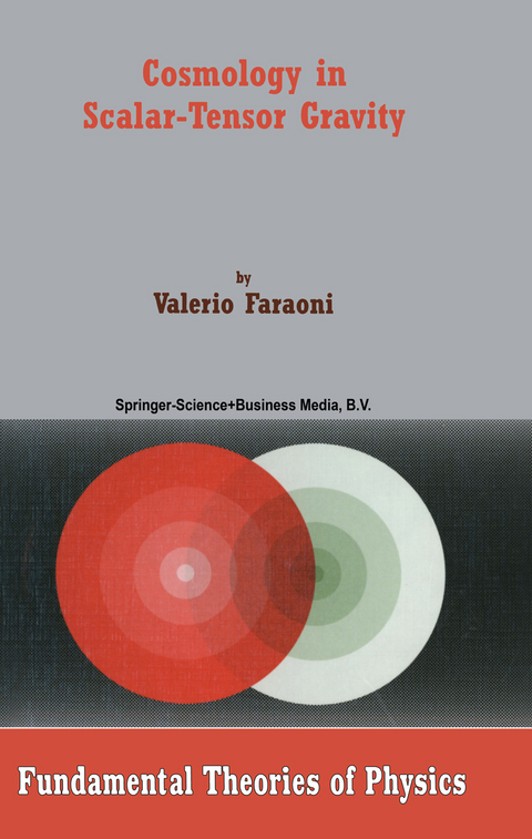 Cosmology in Scalar-Tensor Gravity - Valerio Faraoni