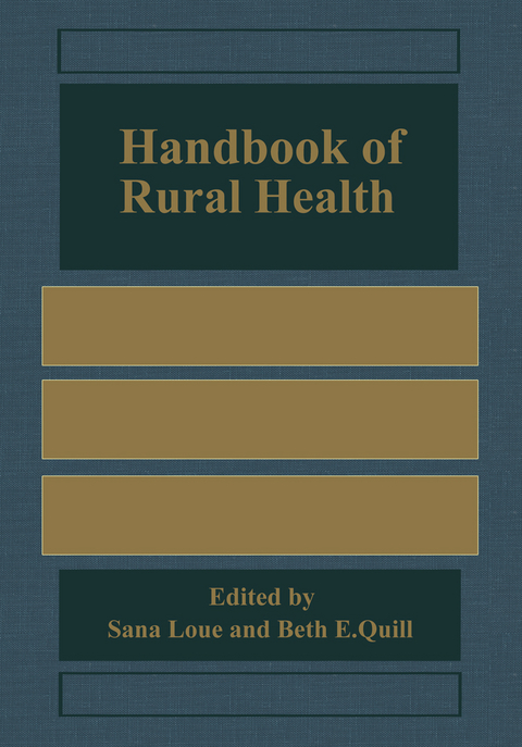 Handbook of Rural Health - 