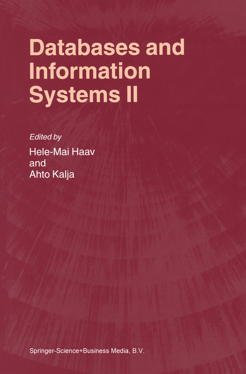 Databases and Information Systems II - 