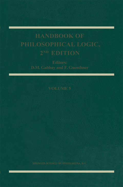 Handbook of Philosophical Logic - 