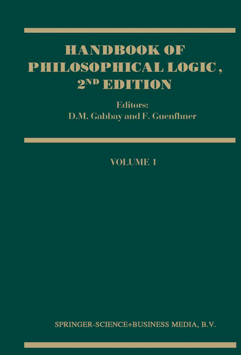 Handbook of Philosophical Logic - 