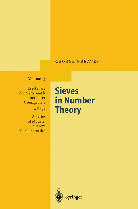 Sieves in Number Theory - George Greaves