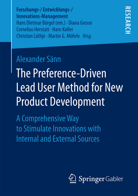 The Preference-Driven Lead User Method for New Product Development - Alexander Sänn