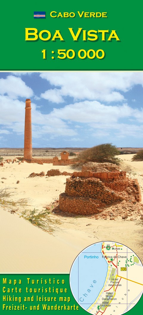 Cabo Verde: Boa Vista 1:50000 - Pitt Reitmaier, Lucete Fortes