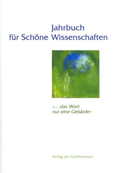 Jahrbuch für Schöne Wissenschaften Bd. 2 - 