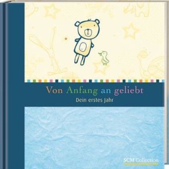 Von Anfang an geliebt - blau - Carolin Moussa