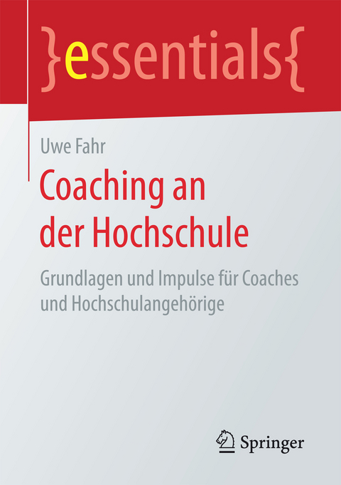 Coaching an der Hochschule - Uwe Fahr