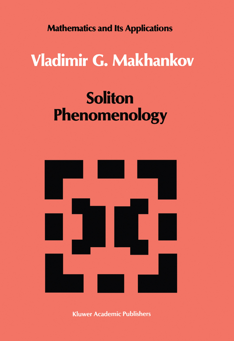 Soliton Phenomenology - V.G. Makhankov