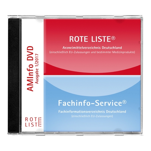 ROTE LISTE® 2017 AMInfo-DVD - ROTE LISTE®/FachInfo - Einzelausgabe