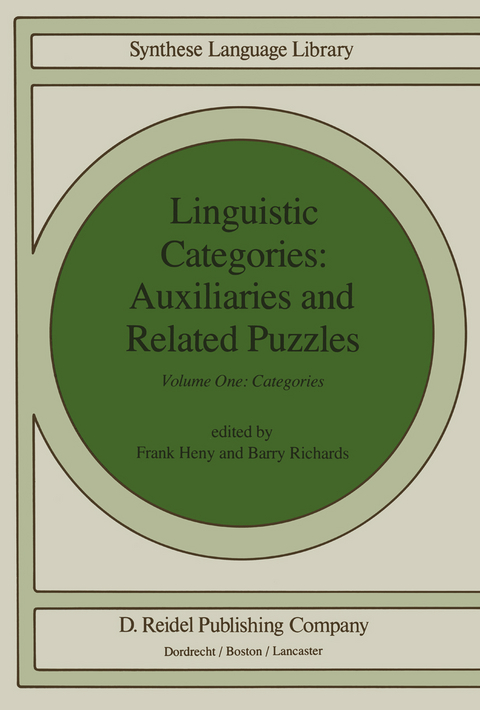 Linguistic Categories: Auxiliaries and Related Puzzles - 