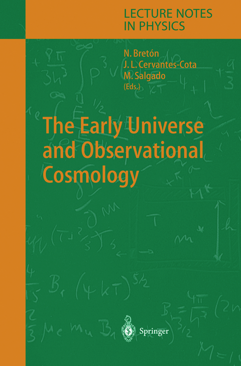 The Early Universe and Observational Cosmology - 