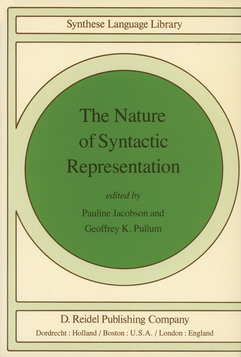 The Nature of Syntactic Representation - 