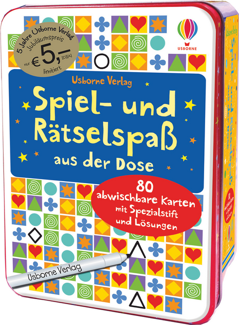 Spiel- und Rätselspaß aus der Dose (Kinderspiel) - Phil Clarke