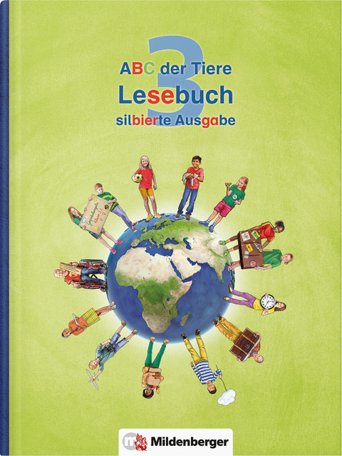 ABC der Tiere 3 – Lesebuch, silbierte Ausgabe - 