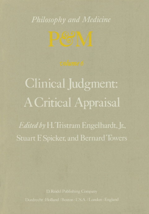 Clinical Judgment: A Critical Appraisal - 