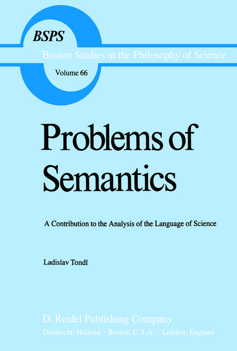 Problems of Semantics - L. Tondl