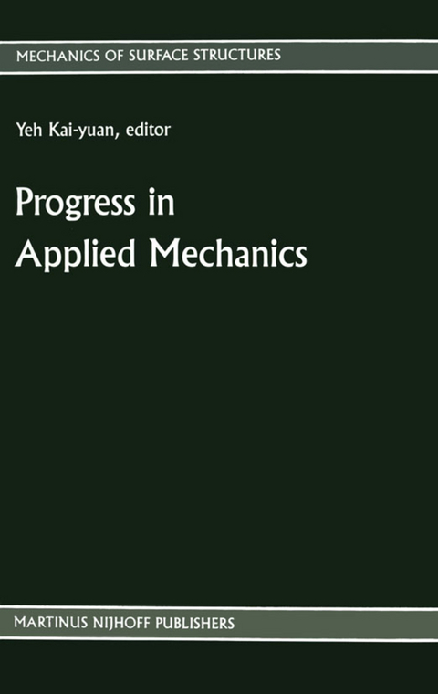 Progress in Applied Mechanics - 