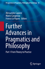 Further Advances in Pragmatics and Philosophy - 