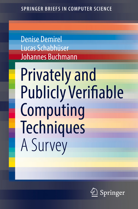 Privately and Publicly Verifiable Computing Techniques - Denise Demirel, Lucas Schabhüser, Johannes Buchmann