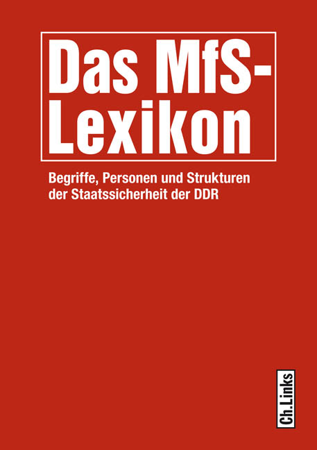 Das MfS-Lexikon - 