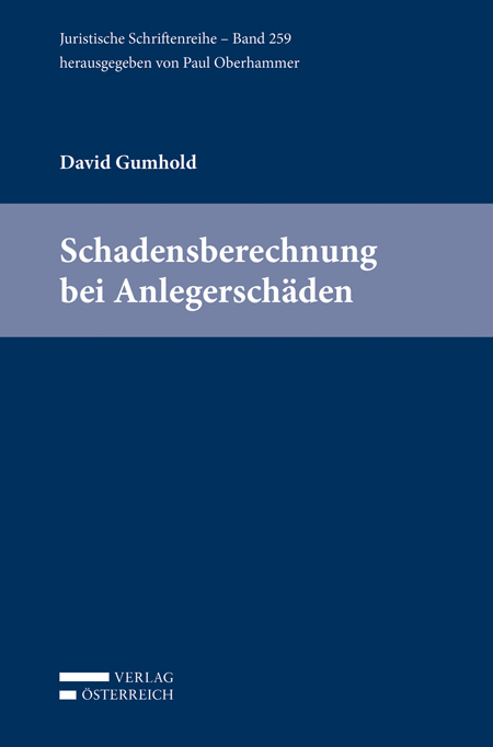 Schadensberechnung bei Anlegerschäden - David Gumhold