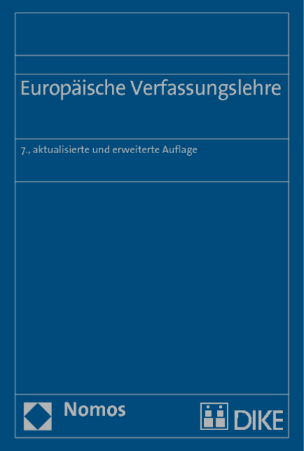 Europäische Verfassungslehre - Peter Häberle