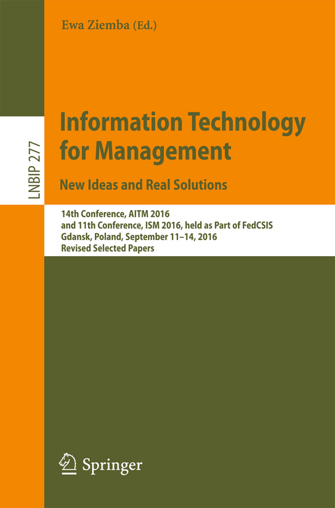 Information Technology for Management: New Ideas and Real Solutions - 