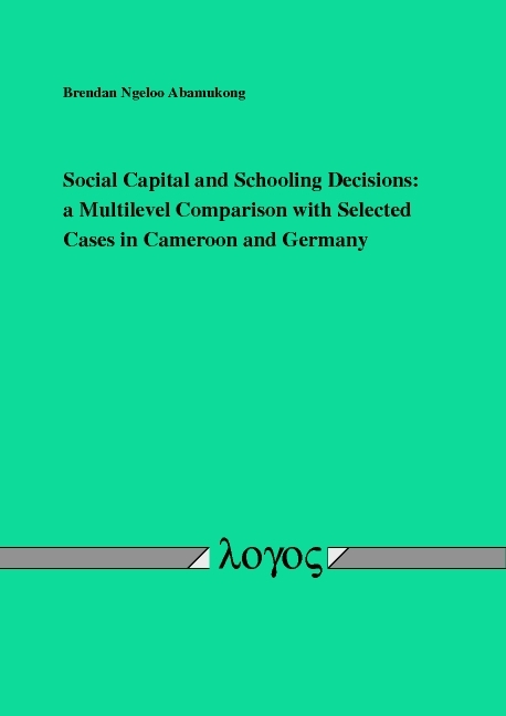 Social Capital and Schooling Decisions: - Brendan Ngeloo