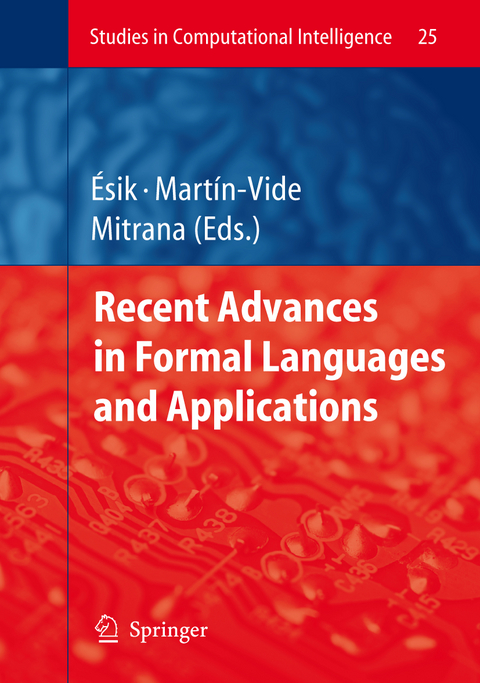 Recent Advances in Formal Languages and Applications - 