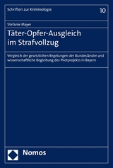 Täter-Opfer-Ausgleich im Strafvollzug - Stefanie Mayer