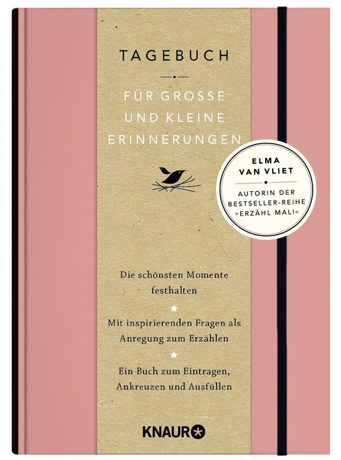 Elma van Vliet Tagebuch für große und kleine Erinnerungen - Elma van Vliet