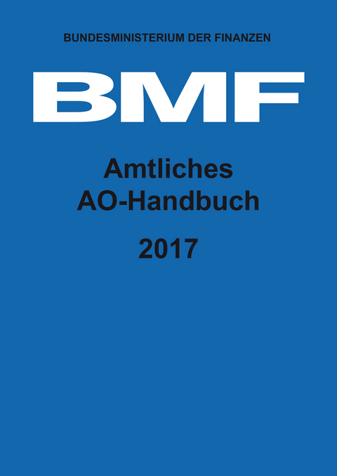 Amtliches AO-Handbuch 2017 - 