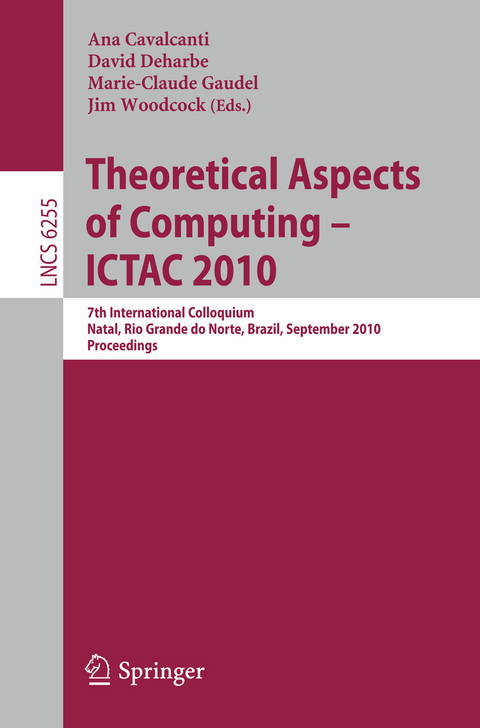 Theoretical Aspects of Computing - 