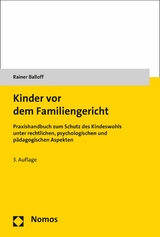 Kinder vor dem Familiengericht - Rainer Balloff