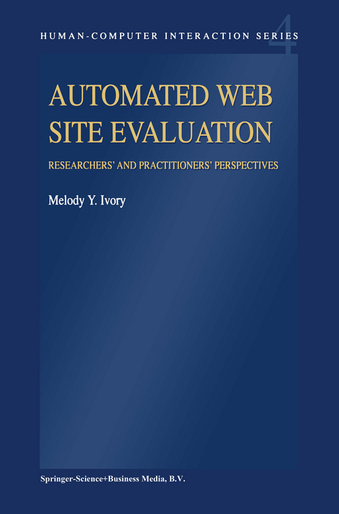 Automated Web Site Evaluation - M.Y. Ivory