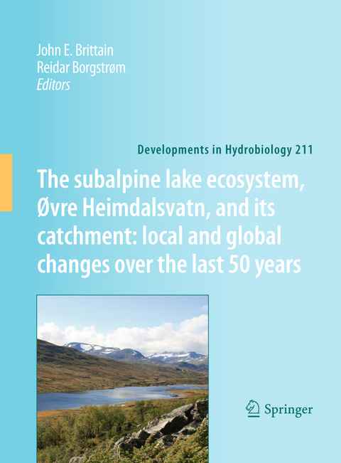 The subalpine lake ecosystem, Øvre Heimdalsvatn, and its catchment:  local and global changes over the last 50 years - 