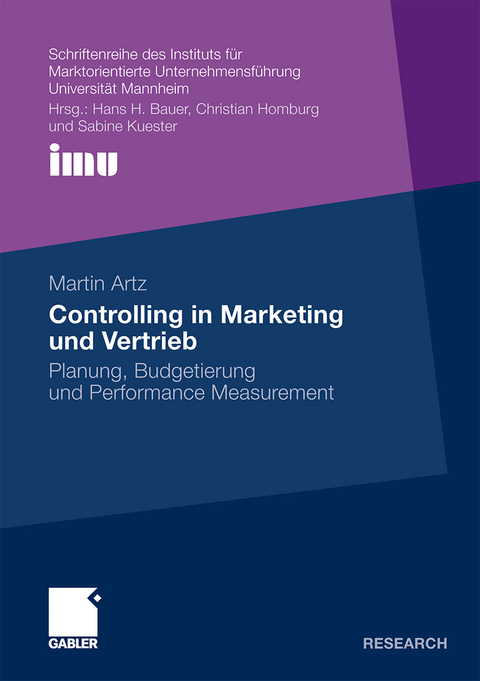 Controlling in Marketing und Vertrieb - Martin Artz