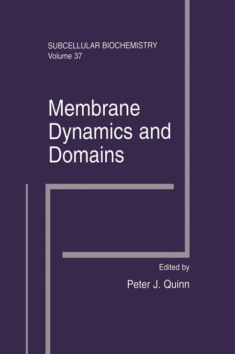 Membrane Dynamics and Domains - 