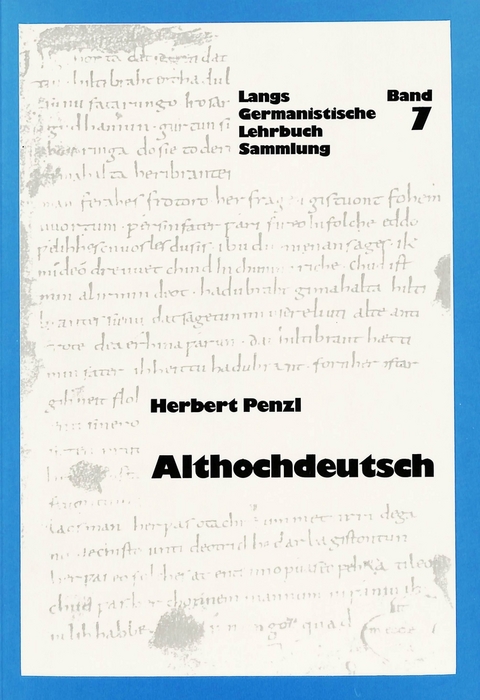 Mittelhochdeutsch - Herbert Penzl