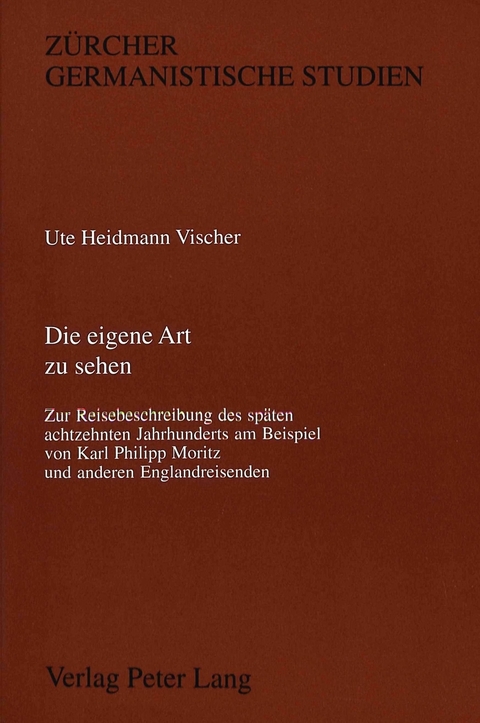 Die eigene Art zu sehen - Ute Heidmann Vischer