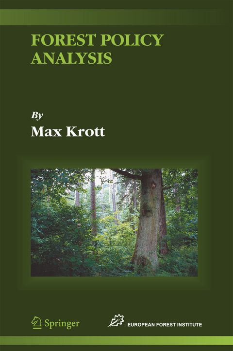 Forest Policy Analysis - Max Krott