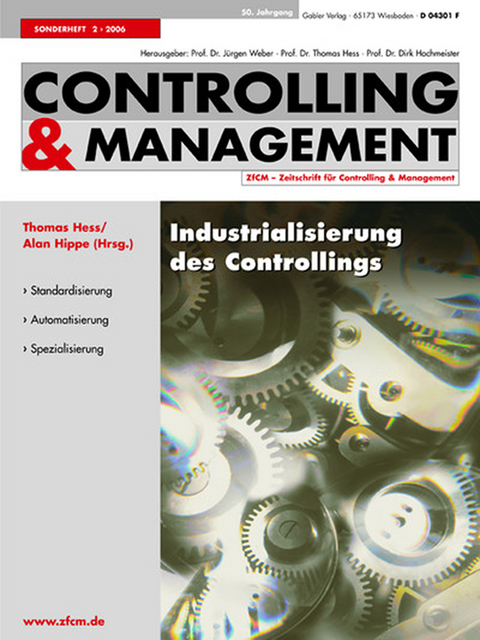 Industrialisierung des Controlling - 