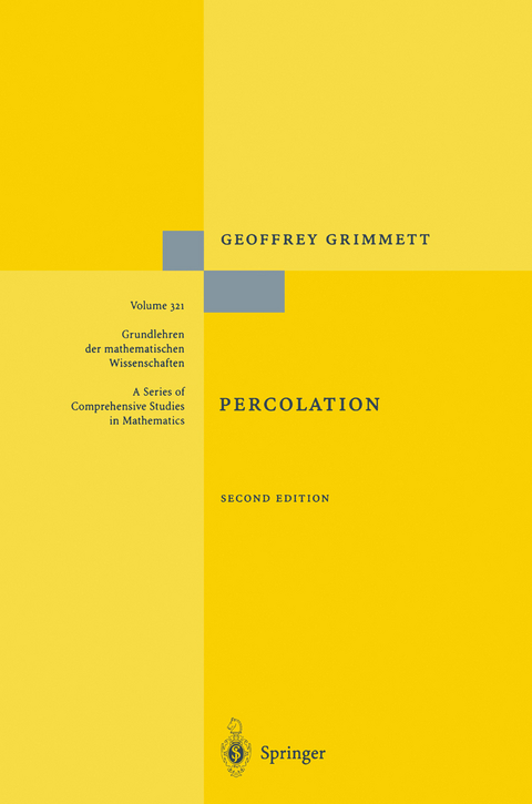 Percolation - Geoffrey R. Grimmett