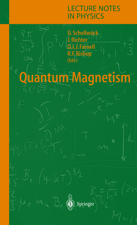 Quantum Magnetism - 