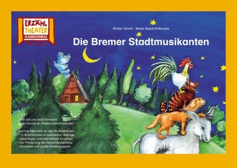 Die Bremer Stadtmusikanten / Kamishibai Bildkarten - Brüder Grimm, Beate Speck-Kafkoulas