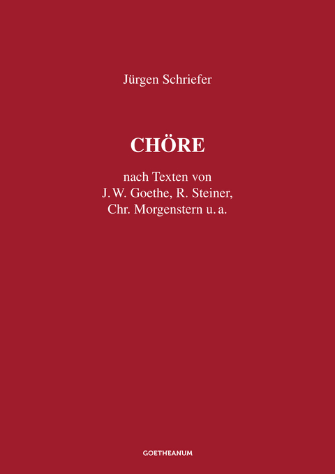 Chöre - Jürgen Schriefer