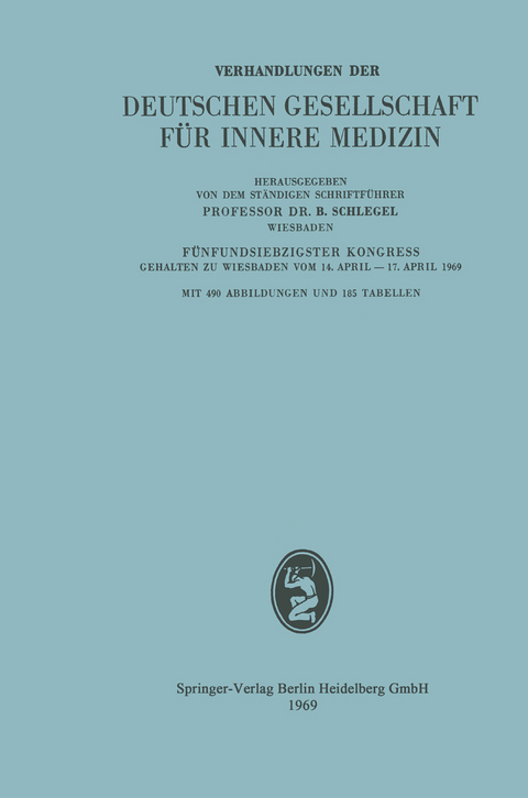 75. Kongreß - Professor Dr. B. Schlegel