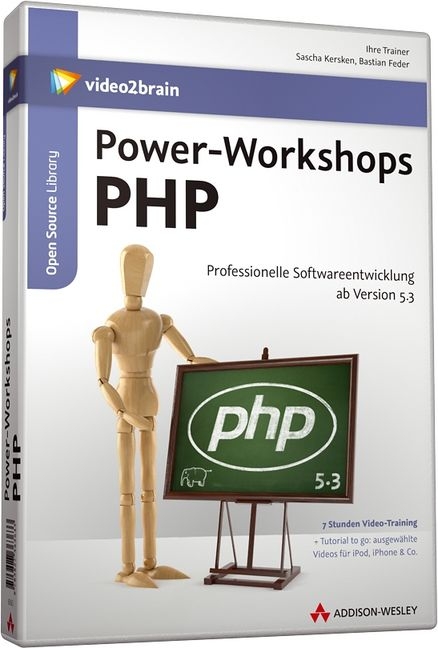 Power-Workshops PHP - Video-Training - Bastian Feder, Sascha Kersken,  video2brain