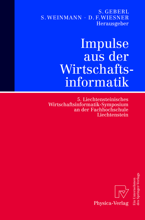 Impulse aus der Wirtschaftsinformatik - 