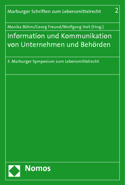 Information und Kommunikation von Unternehmen und Behörden - 